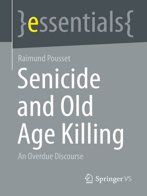 cover image of Senicide and Old Age Killing